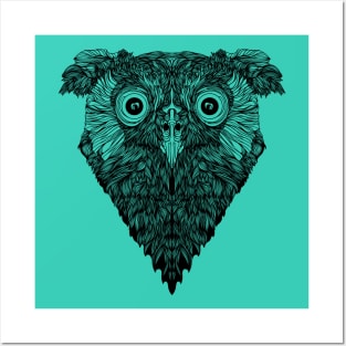 Owl. Posters and Art